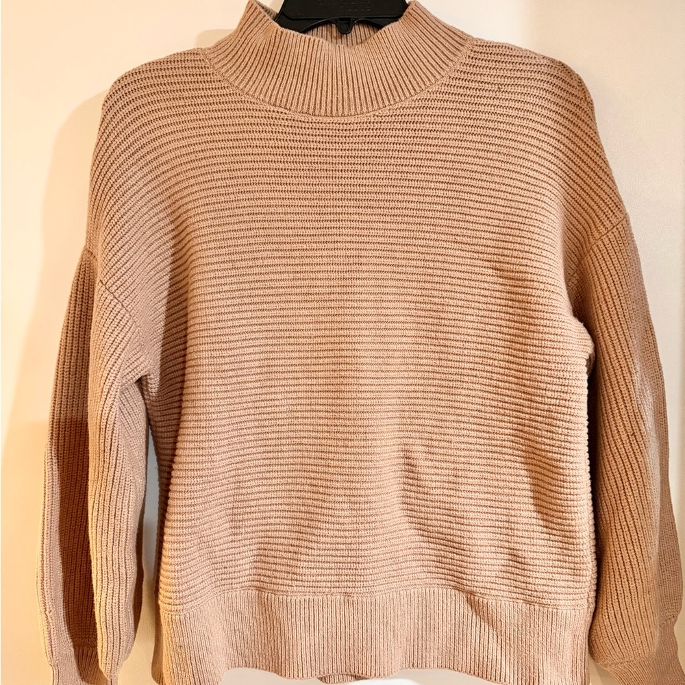 Cozy Women's Sweater in Tan